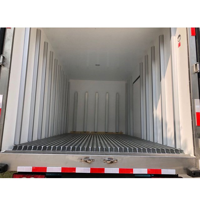 XPS/PU Insulation Frozen Meat Seafood Chicken Vegetable Refrigerated Freezer Refrigerator Truck Body Corrosion Resistance FRP Sandwich Panel