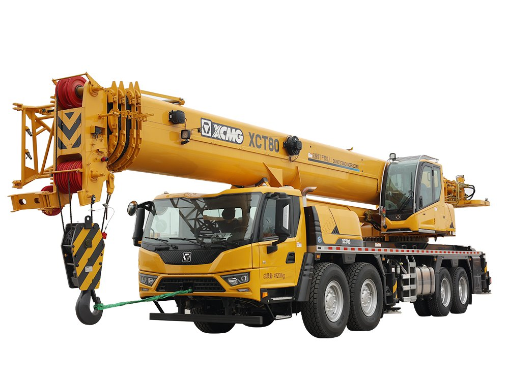 High Quality Hybrid Electric Mobile All Terrain Truck Crane for Engineering Transportation