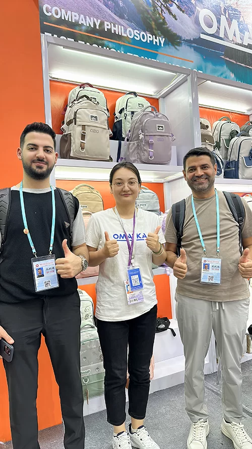 backpack suppliers factory processes