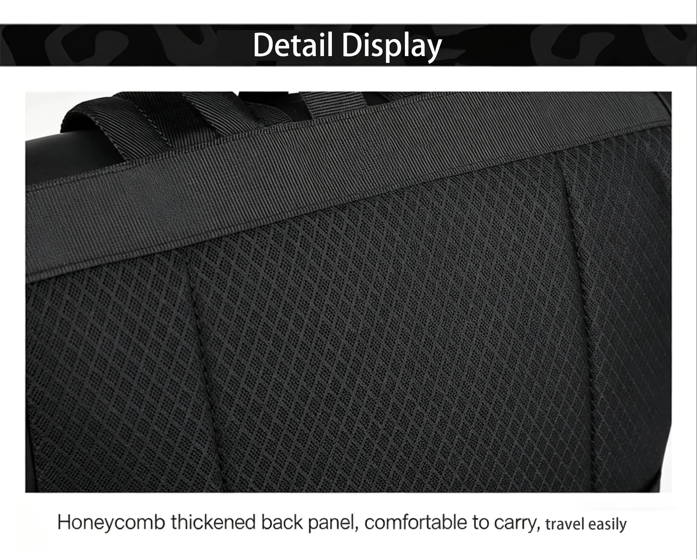 Fashionable Oxford Waterproof Polyester Lightweight Backpack Unisex Large Capacity High-end Business Leisure Travel