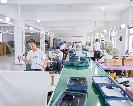 OMASKA backpack supplier quality control process