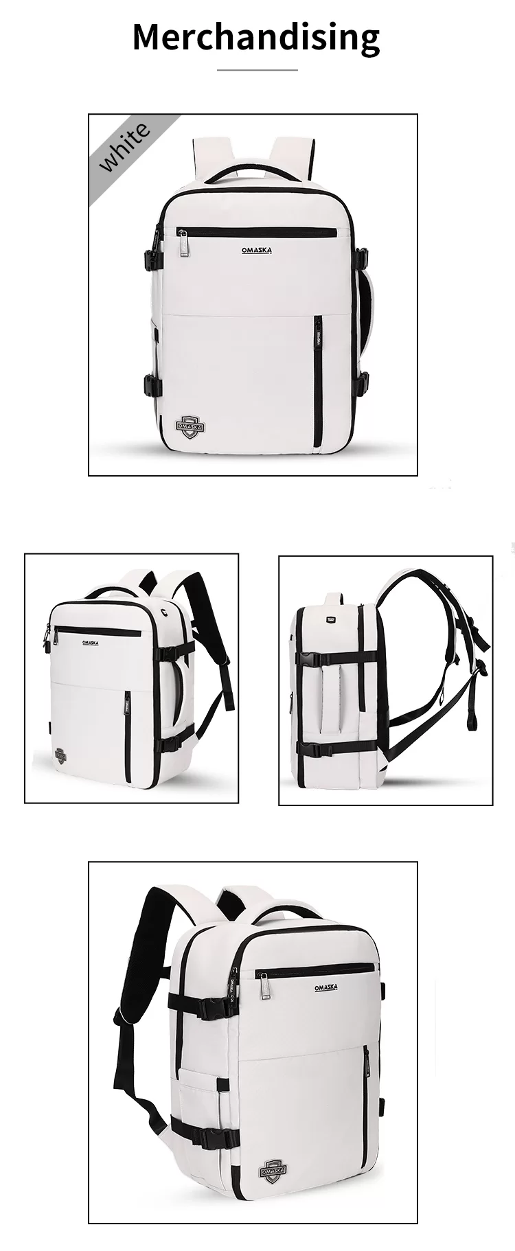 Waterproof portable backpack layout 9