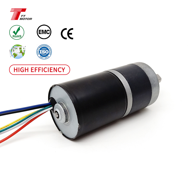 TT Motor Supplier 36mm Planetary Gearbox 36mm 12v 24v High Speed Brushless Motor