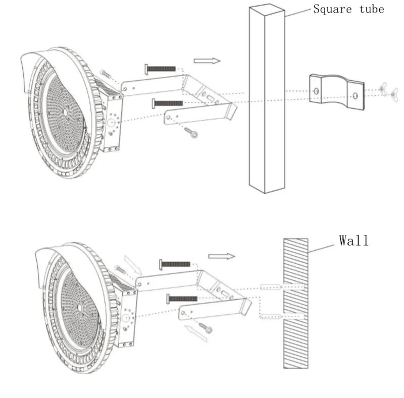 LED Sport Flood Light Installation