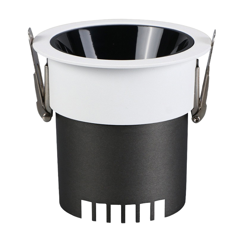 Modern New Commercial Anti-Glare Recessed Ceiling Spotlight Aluminum 10W LED Downlights IP20 5000K Daylight Remote Control