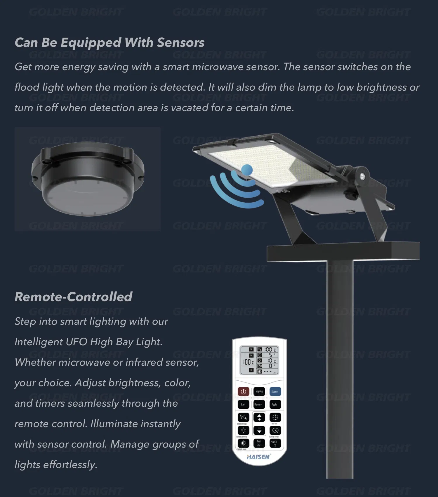 Outdoor AC LED Flood Light Heat Dissipation