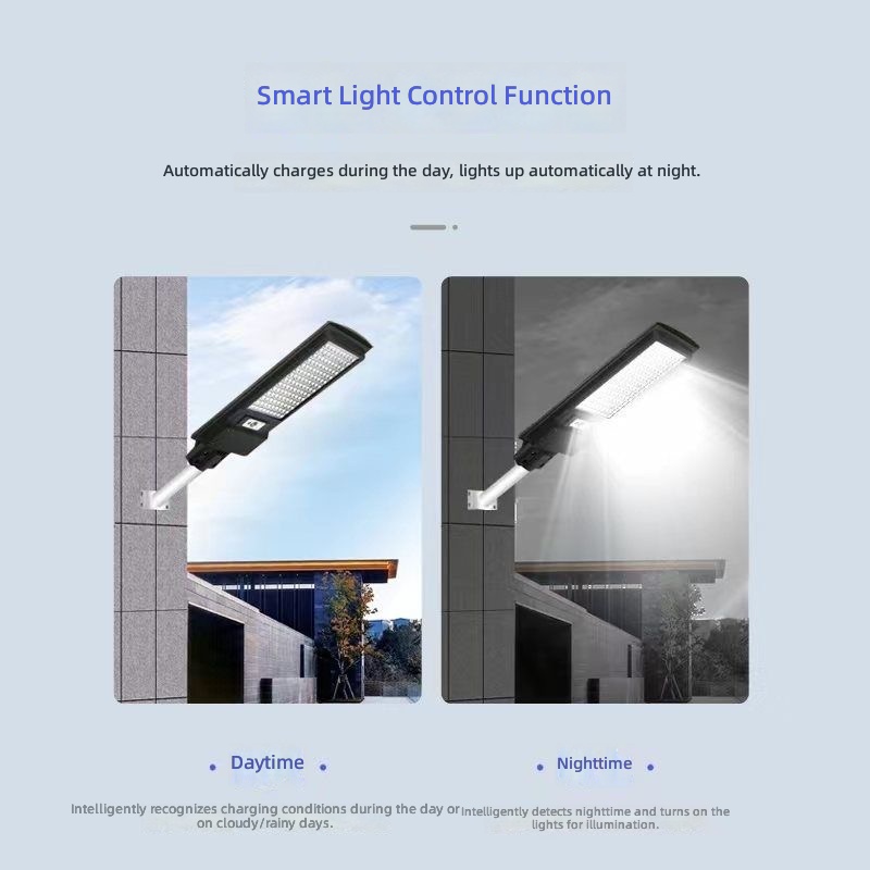 LED Solar Light 100W200W300W Solar Outdoor Lighting IP65 Waterproof, Dustproof And Lightning Protection