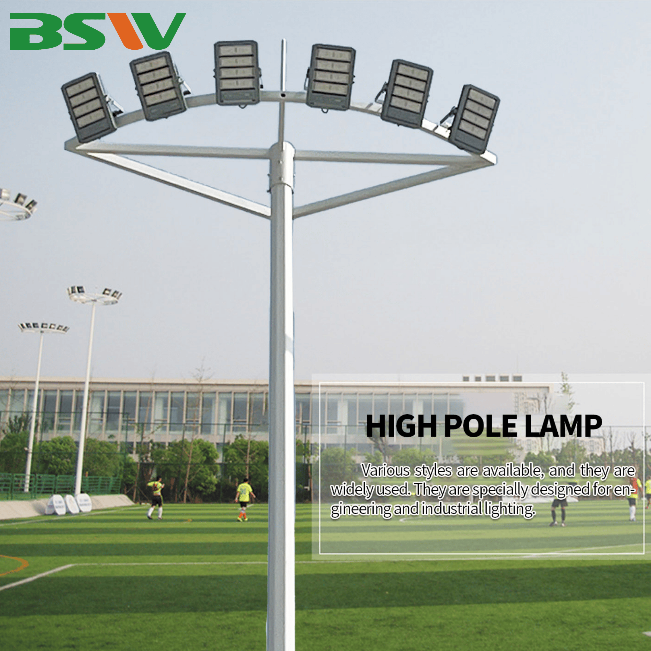 2025 400W 600W 800W 1000W Solar LED Flood Light For Outdoor Football Field Stadium Tennis Sport Court High Mast Lighting