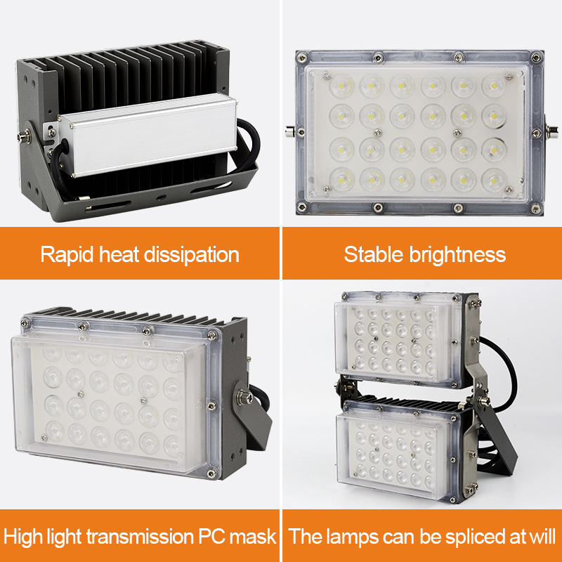 High Power IP66 Aluminum Waterproof LED Module Stadium &amp; Landscape Light Super Bright Flood &amp; Tunnel Light