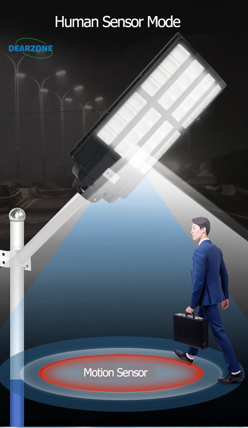 Solar street light component view