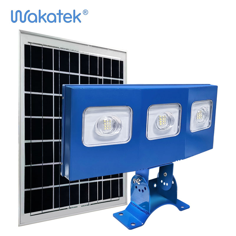 WAKATEK High Power Lampadaire Solaire 300W Outdoor Waterproof Ip67 Split Led Solar Street Light