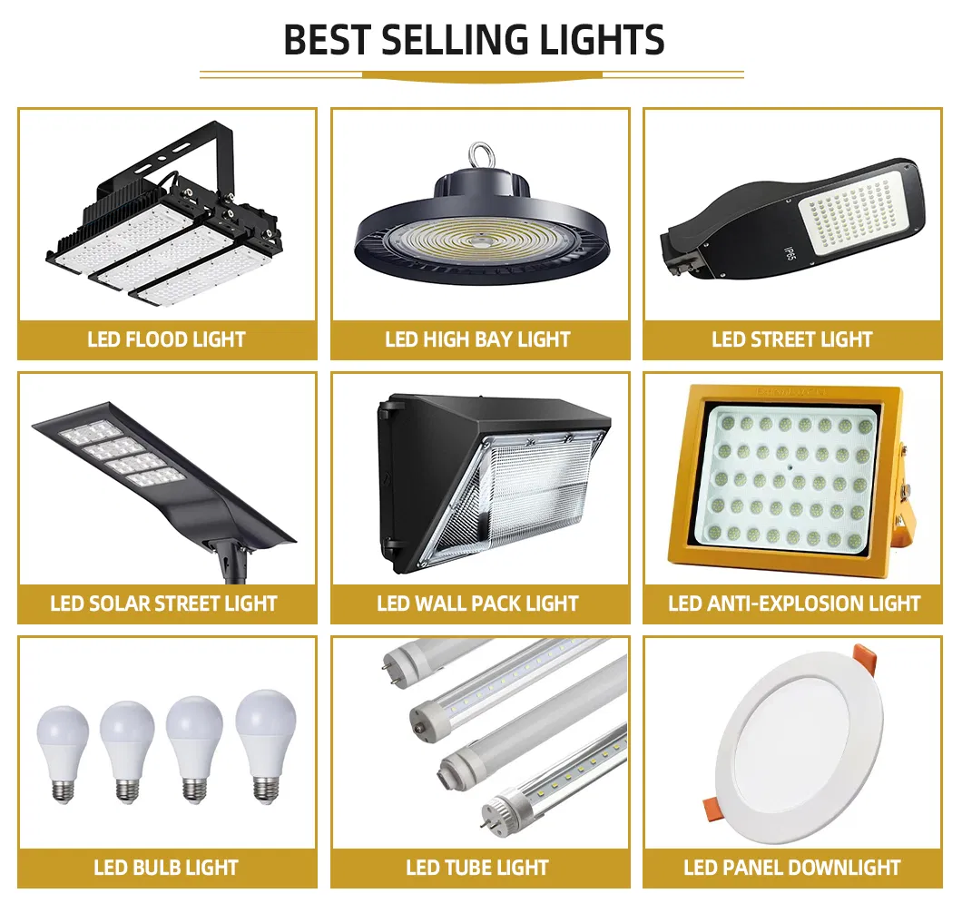 Durable LED High Bay Light Fixture for Industrial Applications