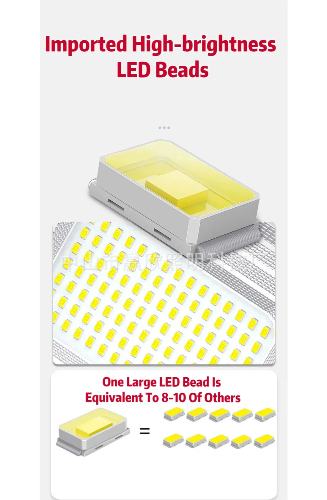 High Power 1000W Solar Street Light Detail 6