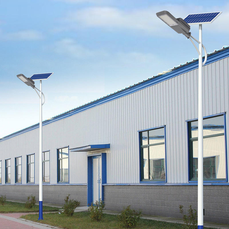 IP65 Outdoor Solar LED Street Light All-in-One Design With Built-in Panel And Battery