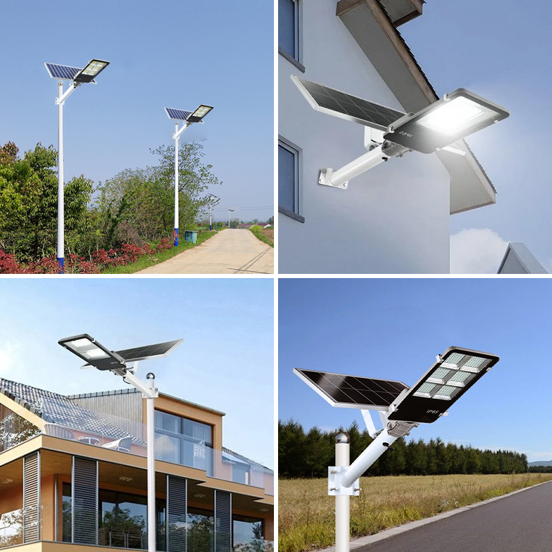 Split Solar Street Light 100W 200W 300W 400W Super Bright Solar Street Light Outdoor Waterproof All in Two Led Street Lighting