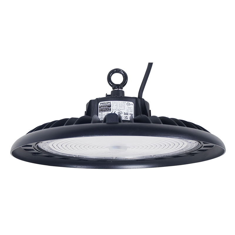 IP65 Outdoor UFO LED High Bay Light Waterproof Industrial Lighting 200W for Warehouse Canopy Workshop Shed