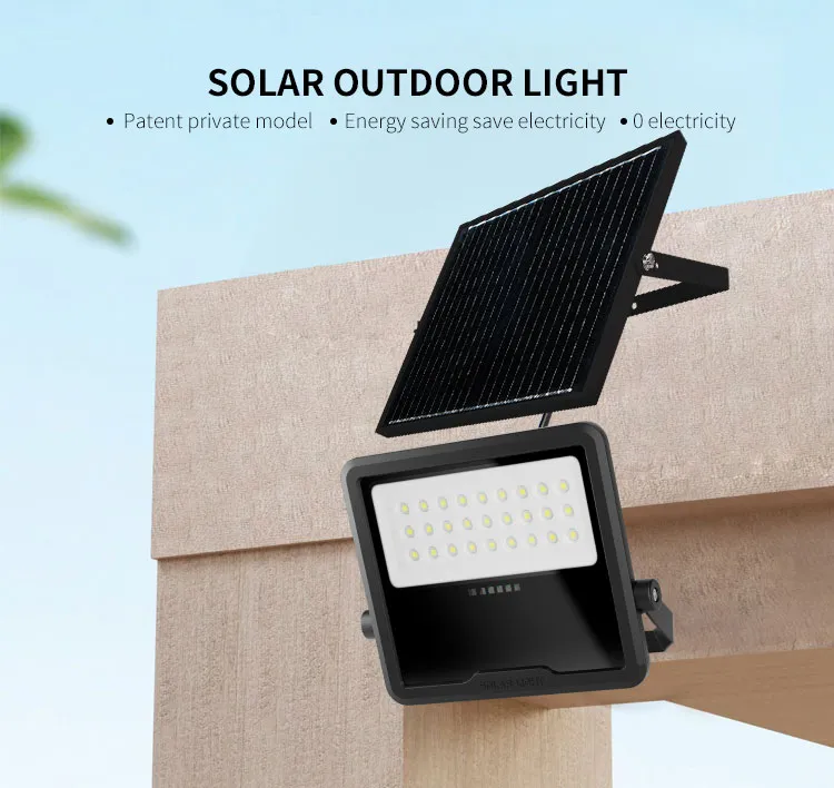 Stadium Aluminium Explosion Proof Waterproof Outdoor Remote Control Solar Powered Lamp LED Flood Light