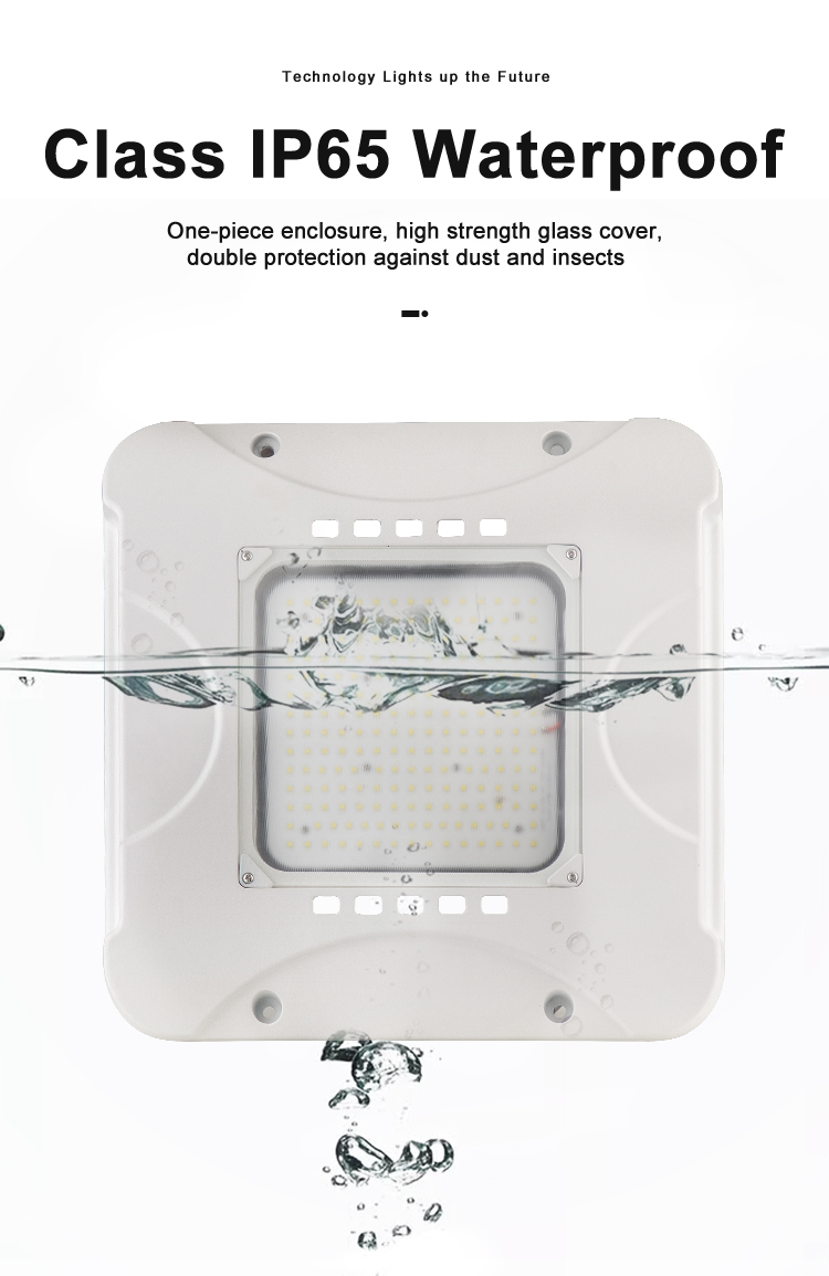 High Quality LED Gas Station Light 240W 300W Led Canopy Light for Gas Station ETL DLC Listed