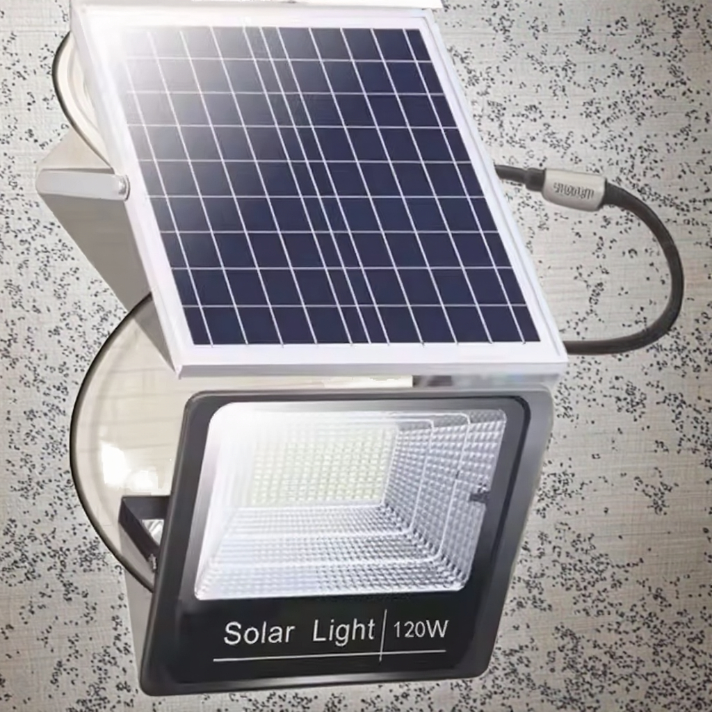 Super Bright IP67 ABS Solar Flood Light Outdoor Waterproof LED 40W-200W for Road Use