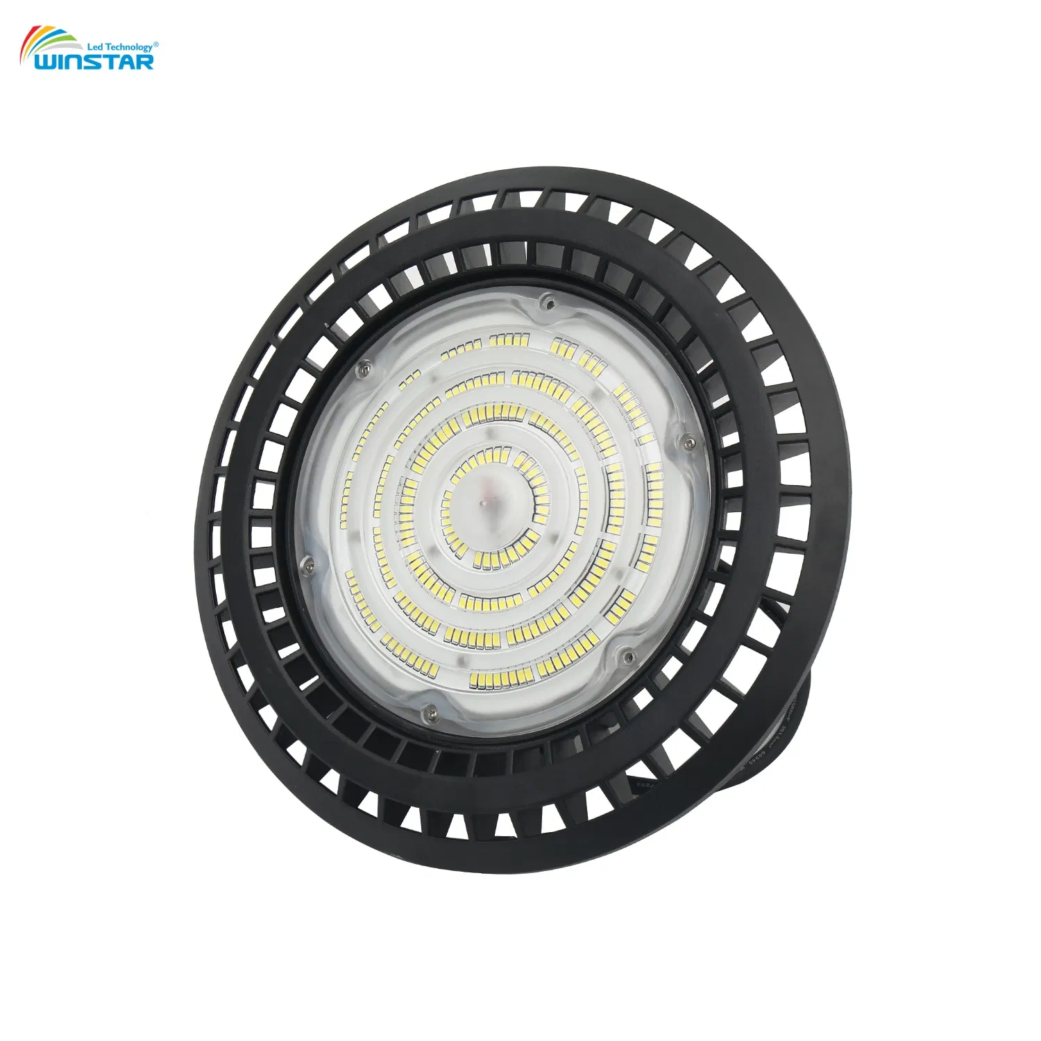 Commercial Industrial LED High Bay Light 150W 200W Energy Saving Lighting Solution for Warehouse Factory Supermarket with CE RoHS Certification