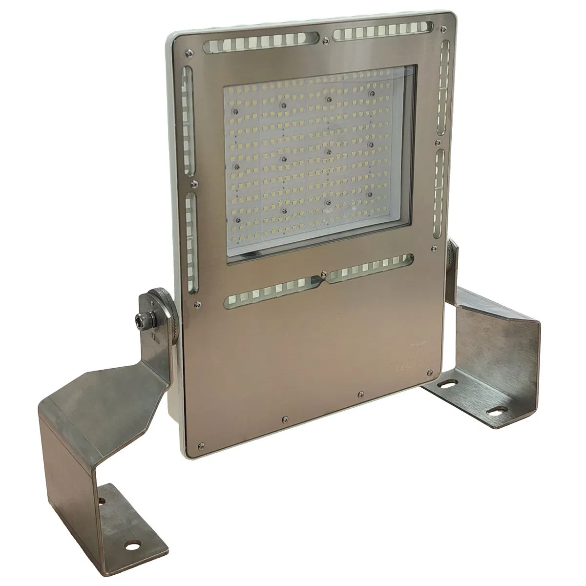 Offshore Marine LED Floodlight with Thickened Stainless Steel Support Bracket, Firm Installation, Anti-Vibration, Corrosion Resistant, Fast Delivery