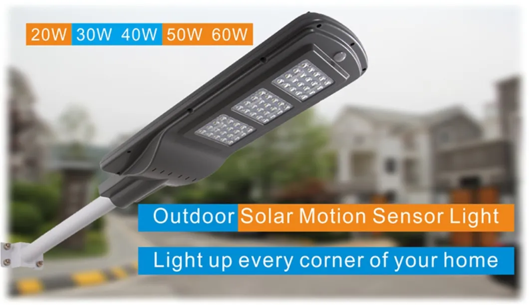Plastic Integreted Polycrystalline Plaza Solar Street Light Layout