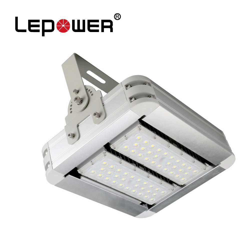 160lm/w led high bay IP66 grade led gas station canopy lights CE ROHS certified warehouse modular 100 watt flood lighting