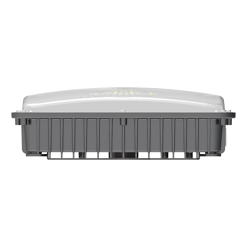 Anerhui IP65 Outdoor Die Cast Aluminum LED Canopy Lights 40W/50W/75W Dimmable 5-Year Warranty Easy Installation Gas Station
