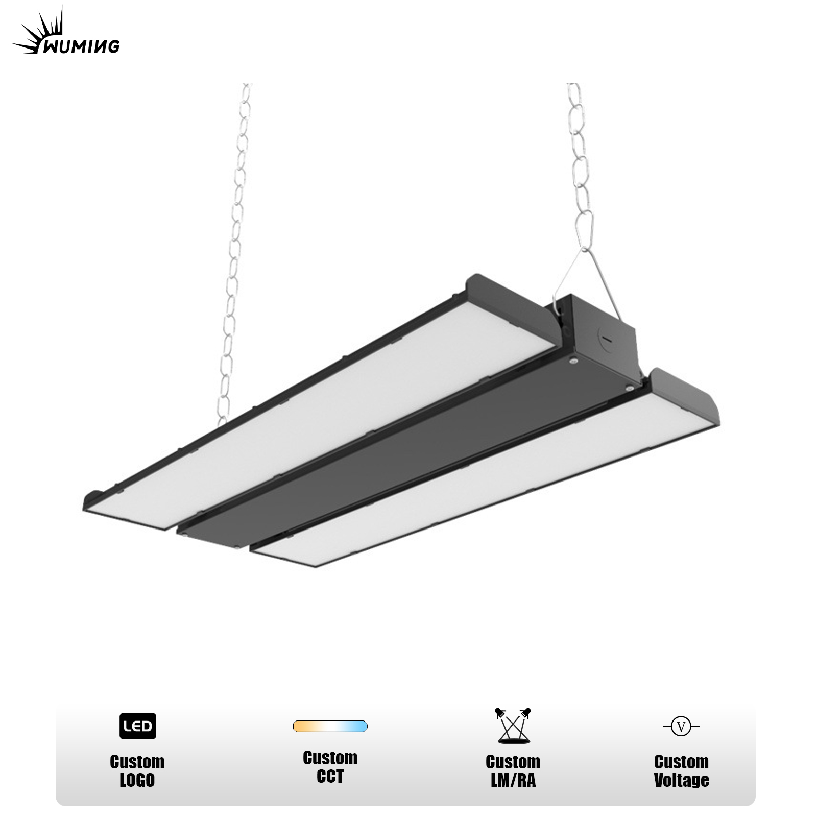 High Efficacy IP65 LED Canopy Light-100-300W Full CCT Range (2700-6500K) Gas Station &amp; Warehouse Lighting with 5-Year Warranty