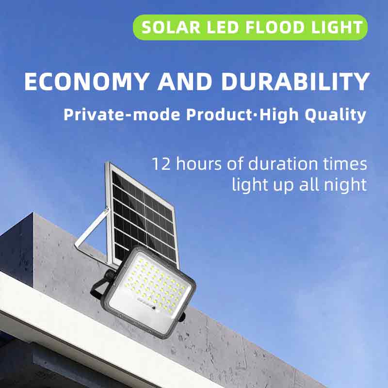 Aixuan LED Solar Flood Light Outdoor Waterproof Reflector Floodlight for Garden Yard 100W 200W 300W