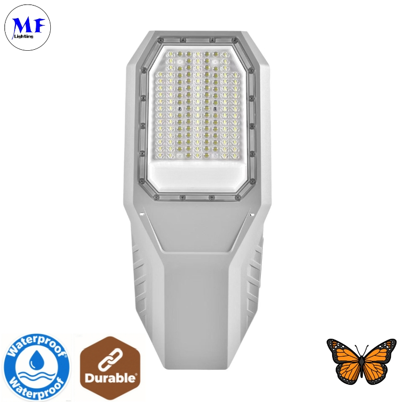 Factory Price High Brightness Die-Casting Aluminum IP66 100W 200W Waterproof LED Solar Street Garden PV Light for Road Sidewalk Plaza Parking Lot High Way