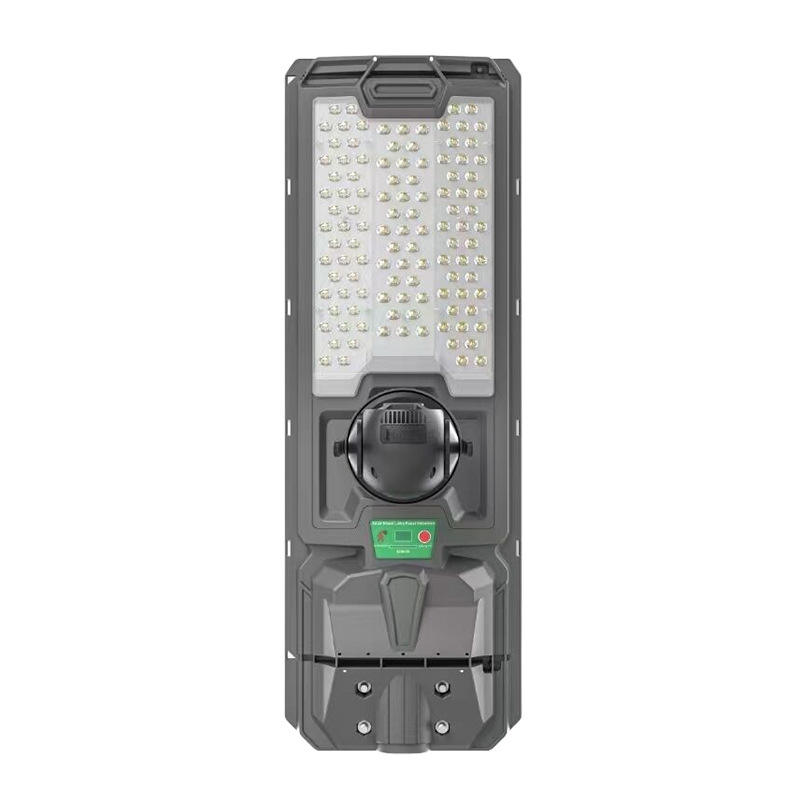 New All-in-One Solar LED Street Light with 4G WiFi Motion Sensor Camera Design IP65 ABS Lamp Body