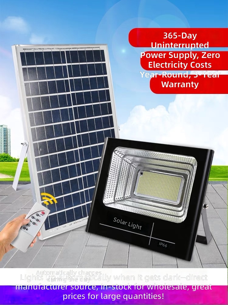Split Solar Lights, Outdoor Lighting Fixtures IP65 Waterproof, lightning Proof, Dustproof Solar Street Lights