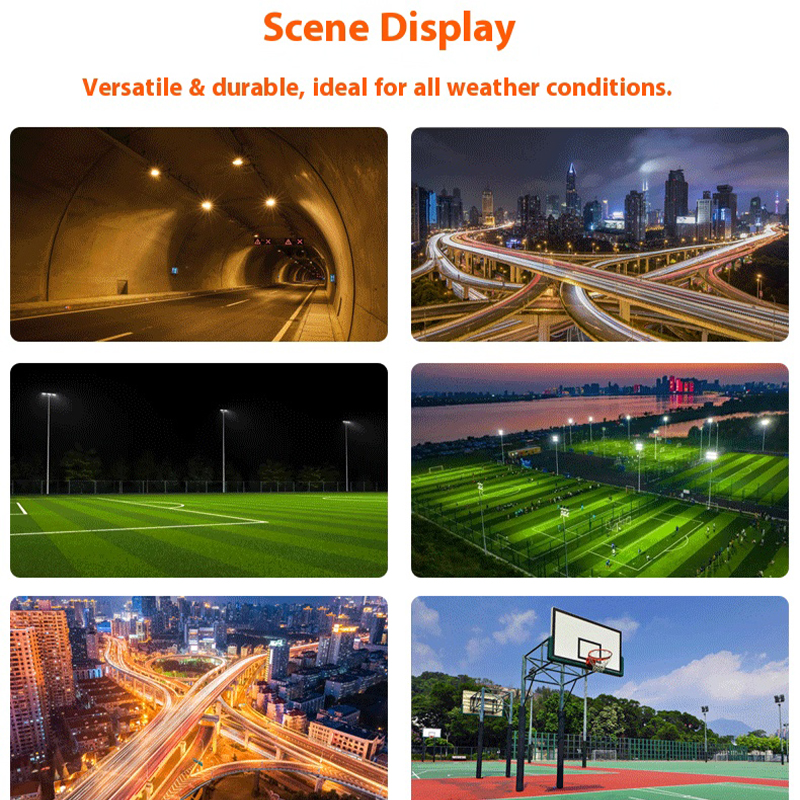 1000W High Power Solar Street Light LED Highway Outdoor Remote Control Motion Sensor ABS+PC IP65 Waterproof Split-type