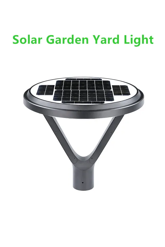 High Quality Energy Saving LED Lighting Lamp Solar Garden Light Outdoor Solar Rechargeable Yard Villa Plaza with Solar Battery Lighting
