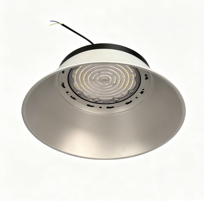 100W High Bay Light LED Warehouse High Bay Lamp Excellent Heat Dissipation Energy Efficient for Garage Production Workshop and Logistics Park Lighting