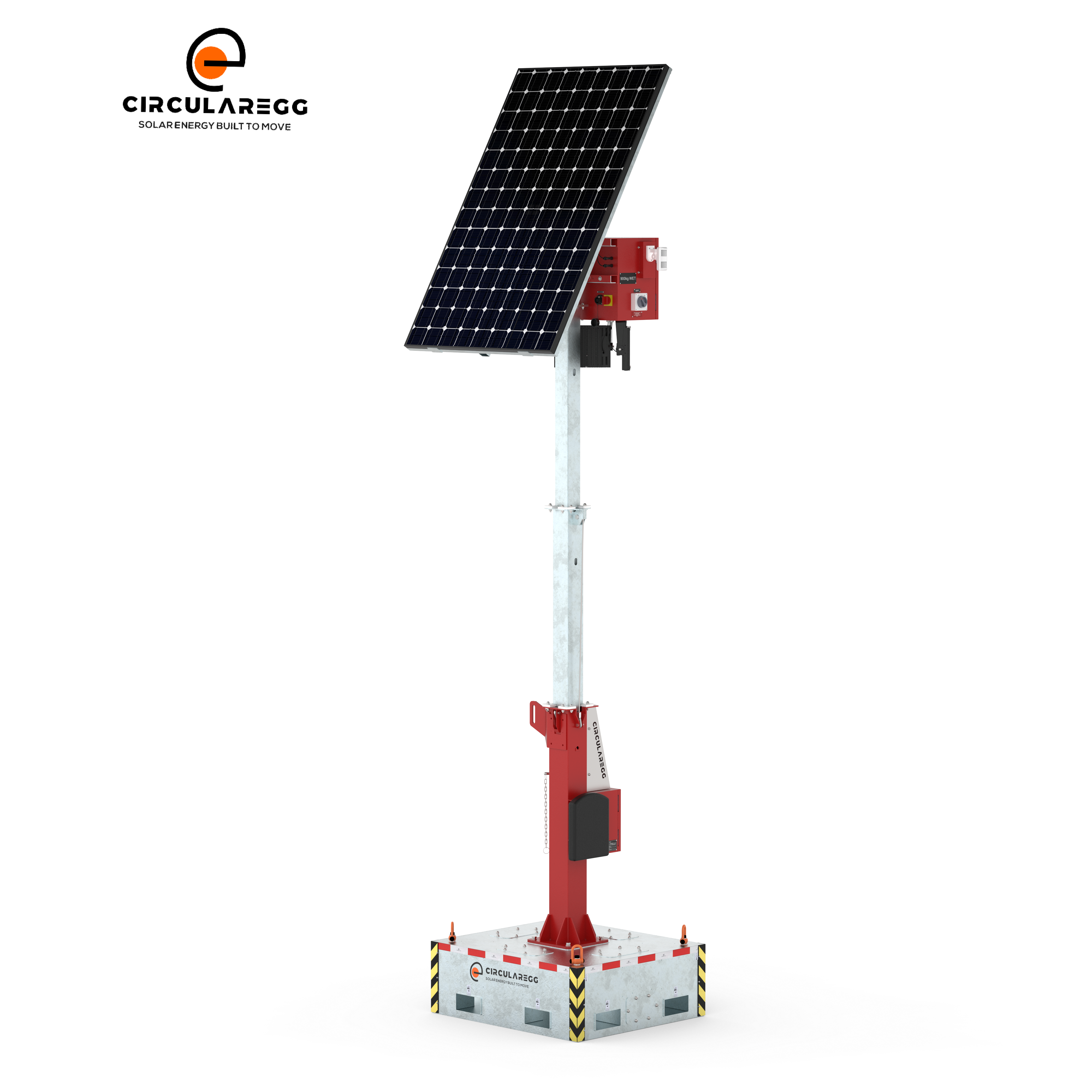 Sample Available Solar Light Tower Street Light Tower For Outdoor Lighting