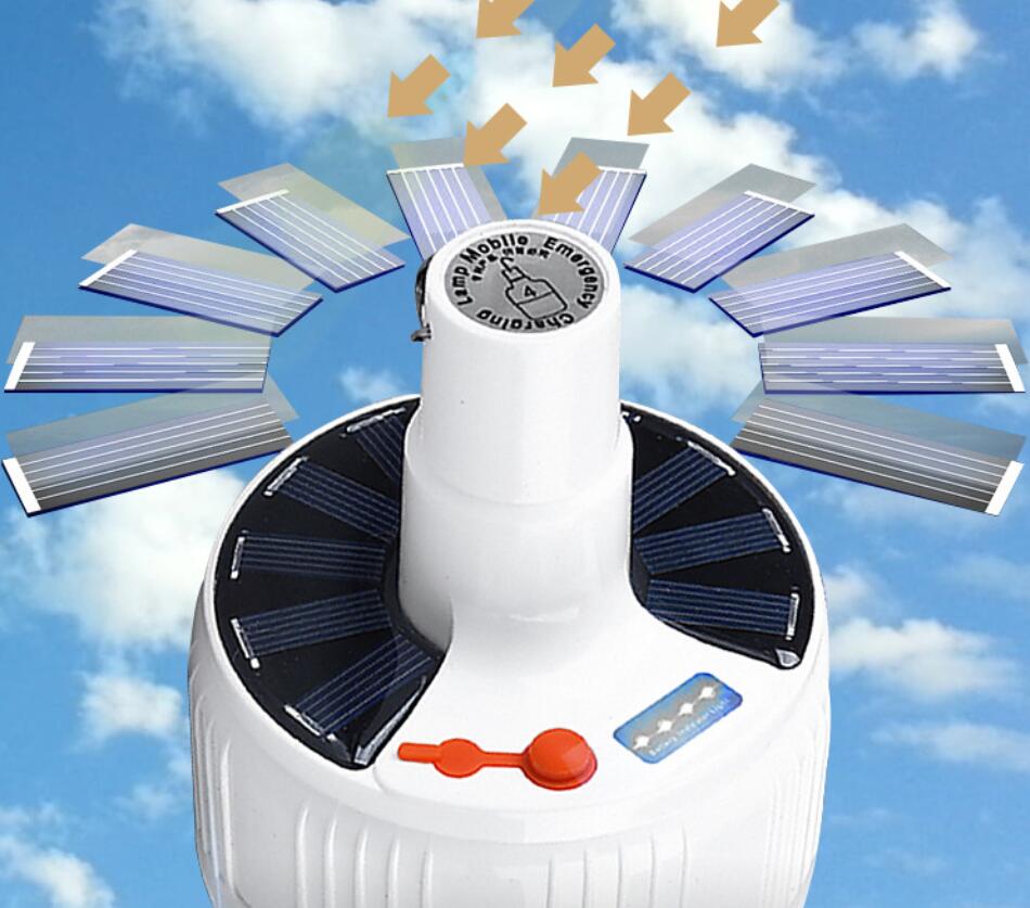 Outdoor Garden Mini USB Solar LED Light Bulb Rechargeable