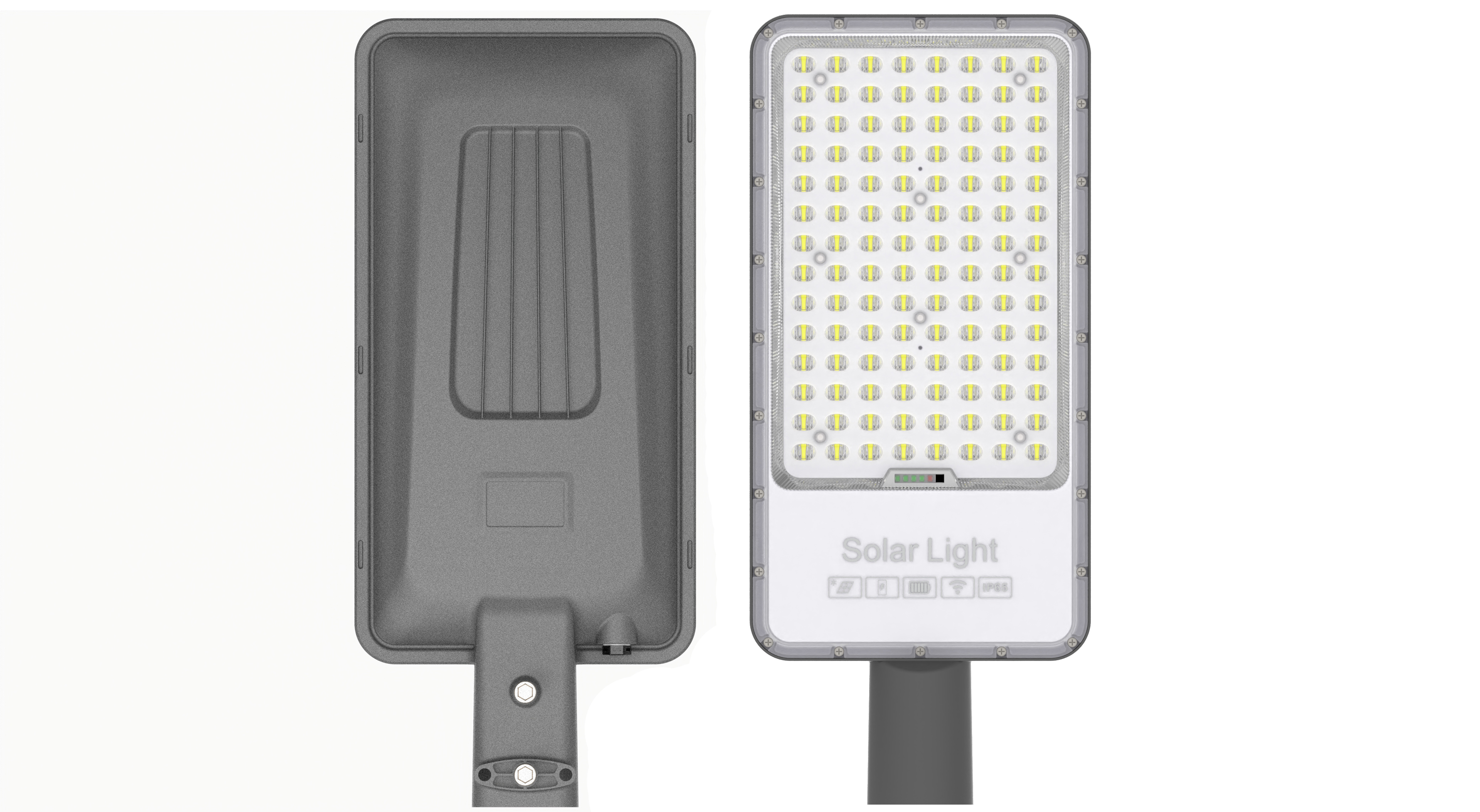 Outdoor Lighting IP65 Solar Lamp Split Aluminum Outdoor Manufacturer Price Waterproof Solar Street Light