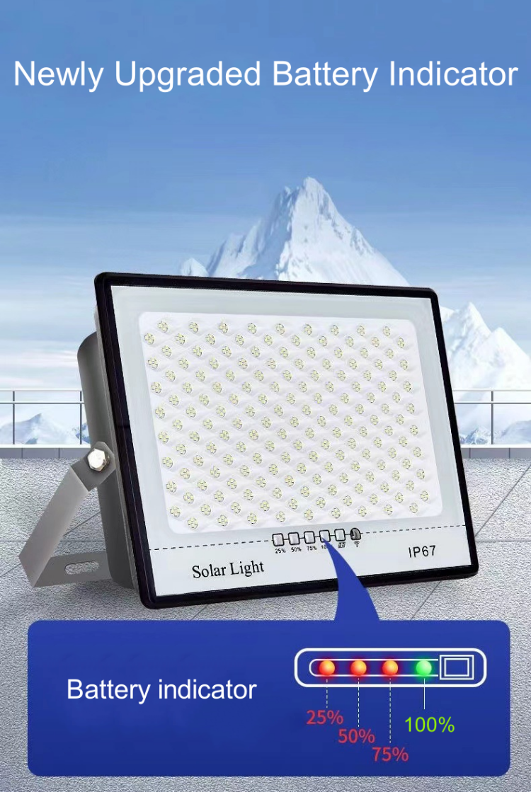 Solar LED Flood Light Details 4