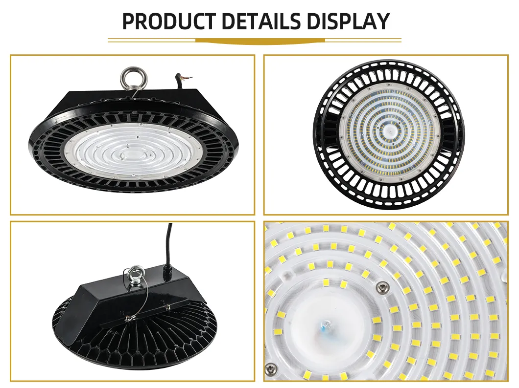 Durable LED High Bay Light Fixture for Industrial Applications