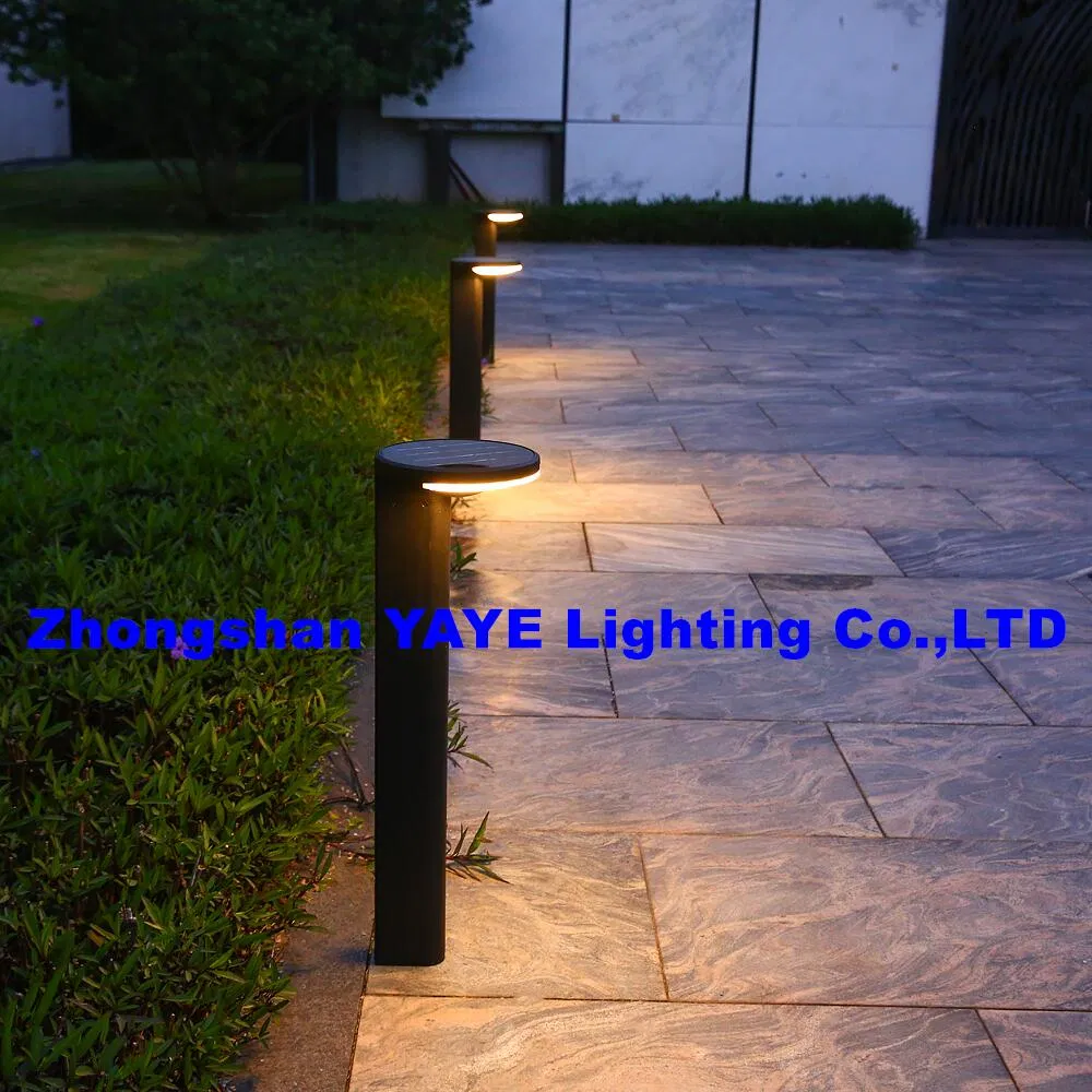 Outdoor Waterproof Landscape Park Solar Power LED Wall Garden Lawn Pathway Rechargeable Decorative Light