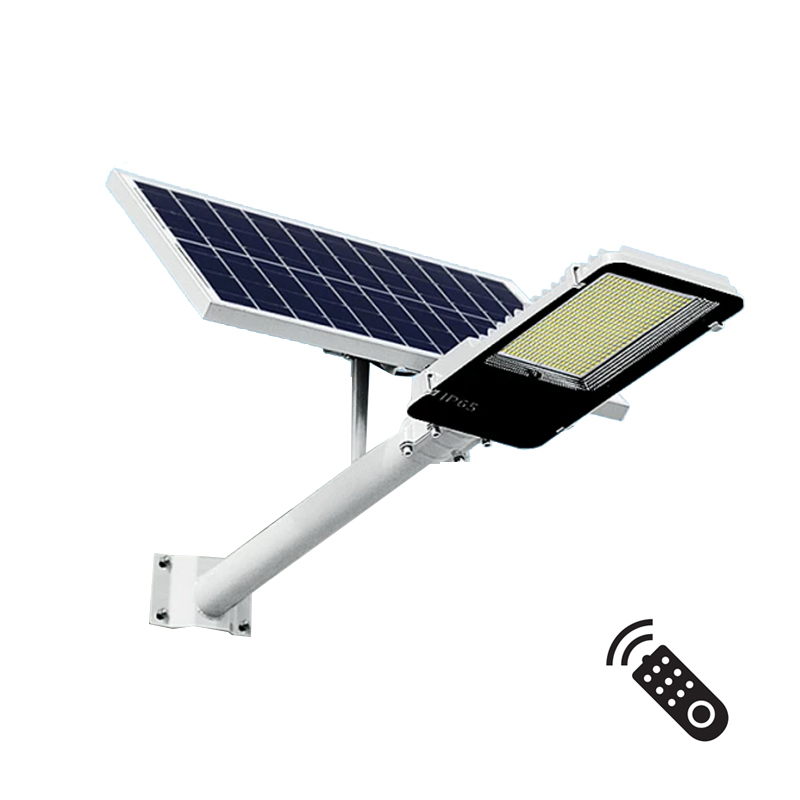 Innovation Technology High-performance IP65 LED Split Solar Road Street Light Monocrystalline Silicon CRI75 Die-casting Aluminum