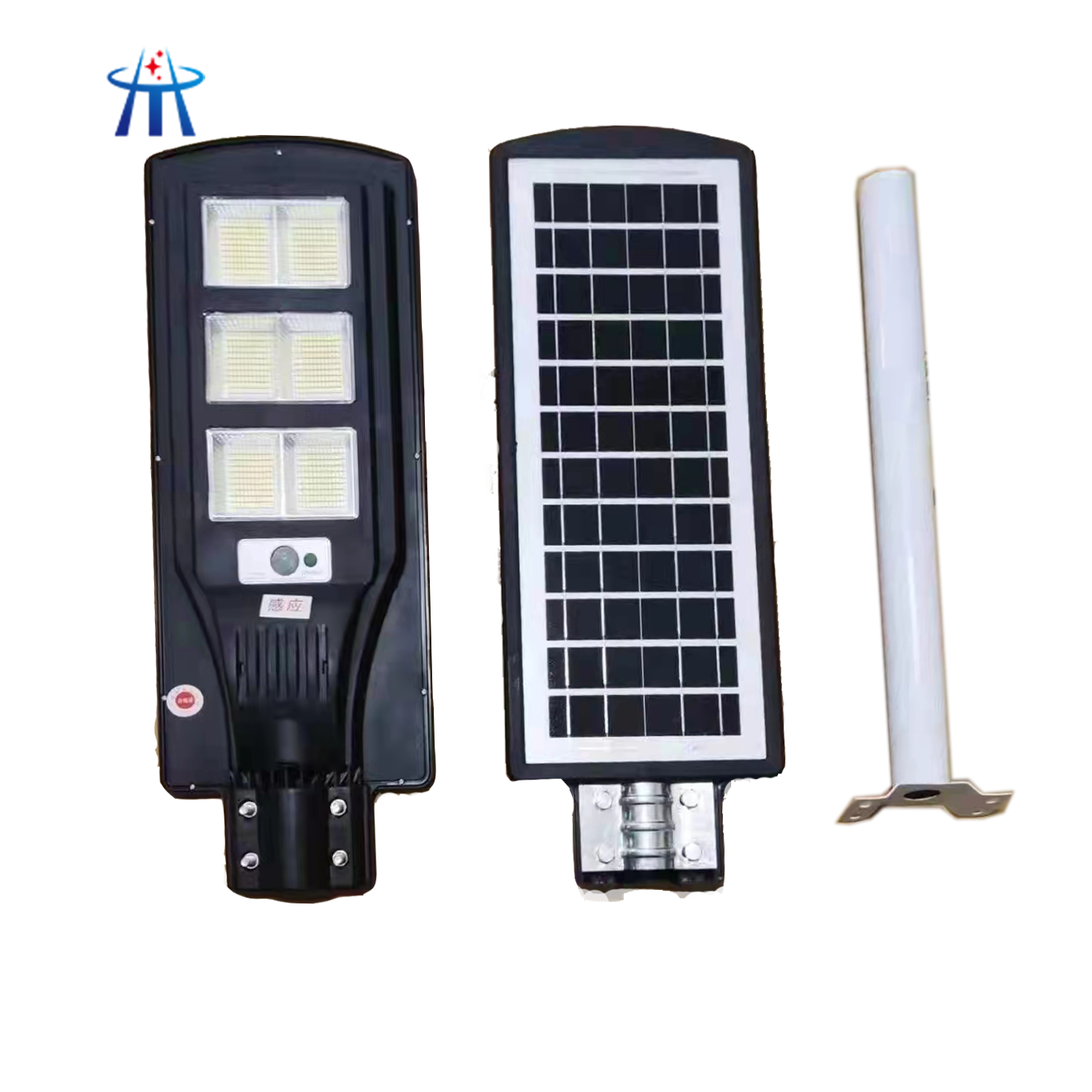 Factory Price Road Lamp Integrated 90w 120w Outdoor All in One Solar Street Light