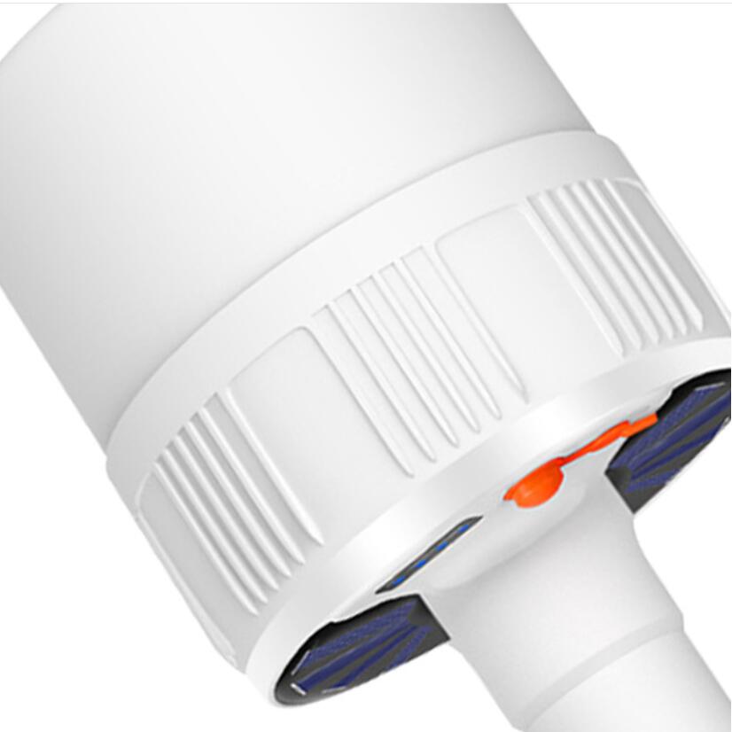 Outdoor Garden Mini USB Solar LED Light Bulb-Rechargeable IP68 Rated Dimmable 24 LEDs CE/FCC Certified 4100K Neutral White Ra80