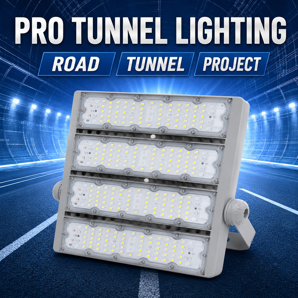 High Power Professional IP65 Waterproof Die-Cast Aluminum Stadium Light Outdoor Professional Tunnel Light