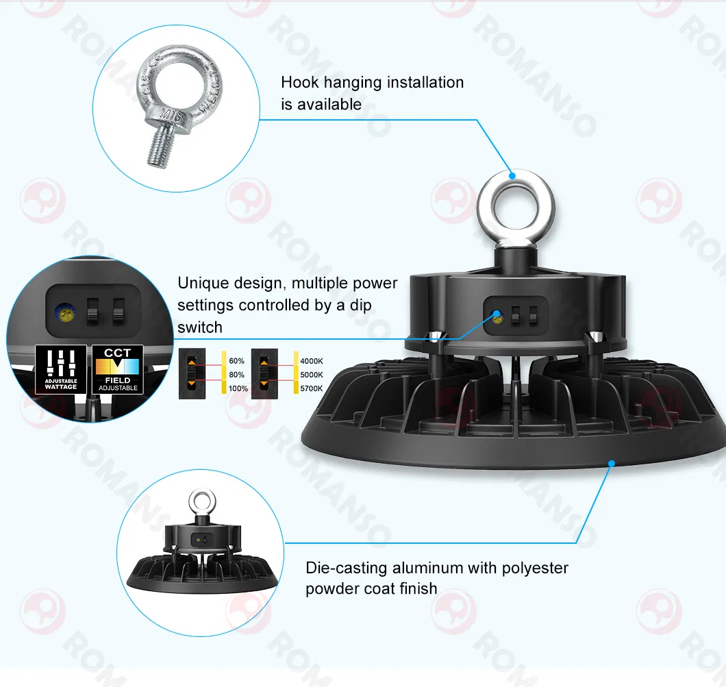 UFO LED High Bay Light Detail 4