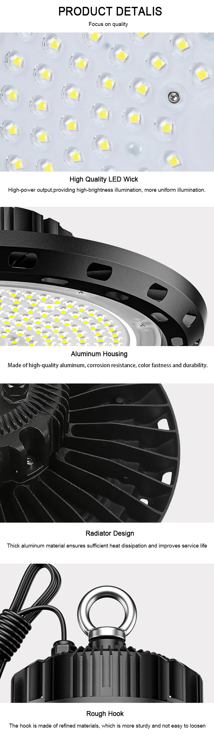 UFO LED High Bay Detail 4