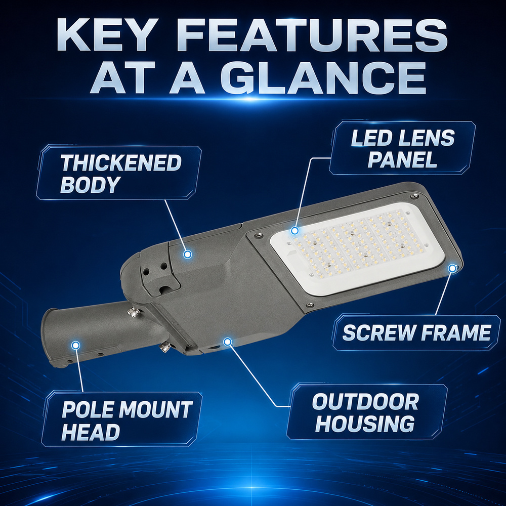 High Power 50W/100W/150W Aluminium Outdoor Street Lamp IP65 Rated Integrated LED Solar Garden Light 5 Year Warranty