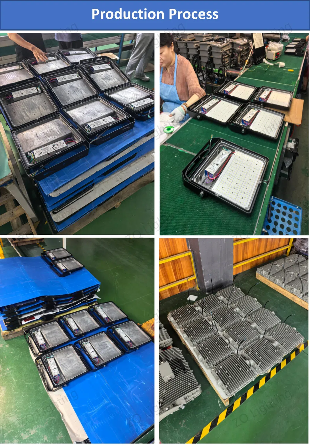 LED Flood Light Application Side view